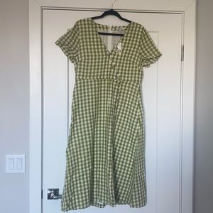 Brand new Gingham pattern dresss